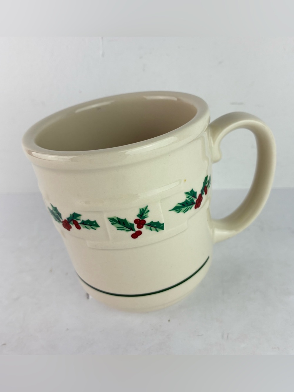 Longaberger Woven Traditions Christmas Mug